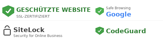 Geschützte Website - SSL-zertifiziert